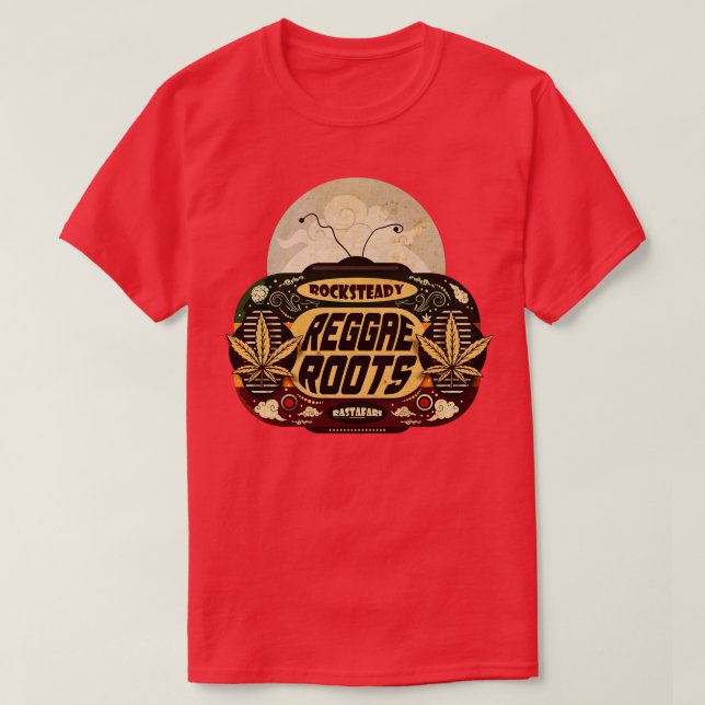 Camiseta Reggae Roots Rockstable (Frente do Design)