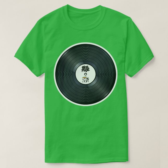 Camiseta Reggae Roots Vinyl (Frente do Design)