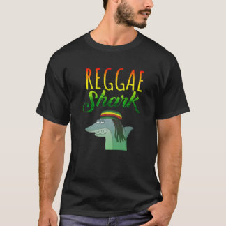 Camiseta 'Reggae Shark' Funny Ocean Animal