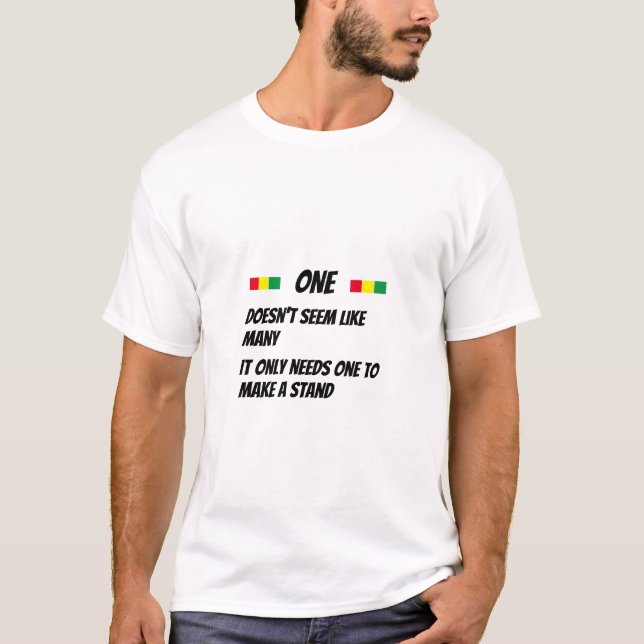 Camiseta Reggae Song Lyric (Frente)