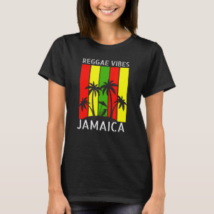 Camiseta Reggae Vibes Men Women Jamaica Reggae Music Reggae