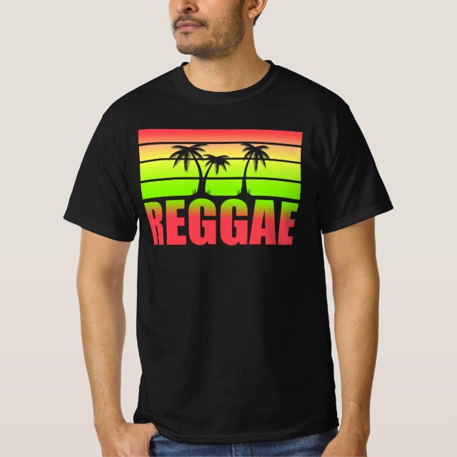 Camiseta Reggae Wah Gwan Sim Mon Jamaica Rastafari Rasta (Frente)