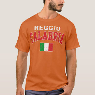 Camiseta Reggio Calabria Itália Bandeira Itália
