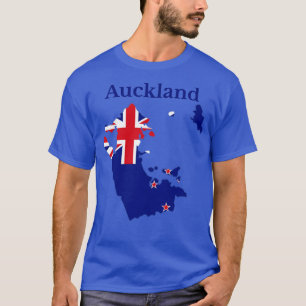 Camiseta Região Auckland Nova Zelândia