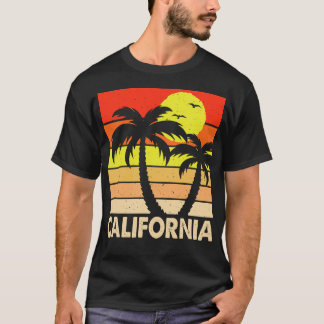 Camiseta Região de colheita retrógrada da Califórnia