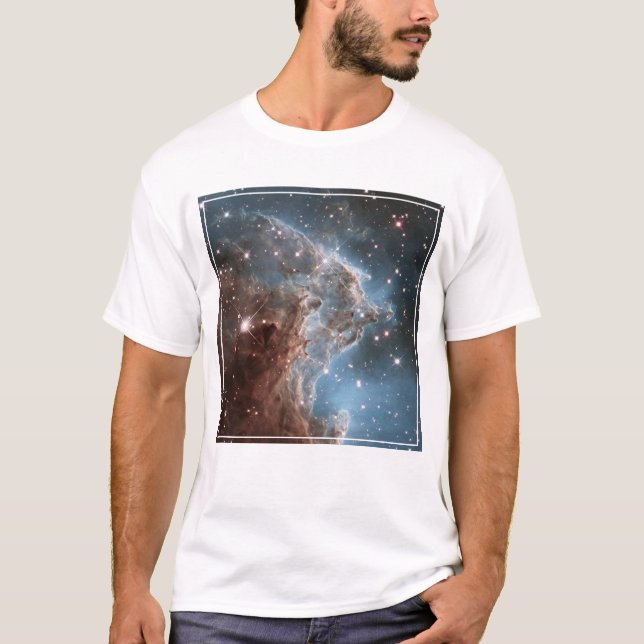 Camiseta Região Inauguradora Ngc 2174, Nebulosa Chefe Macac (Frente)