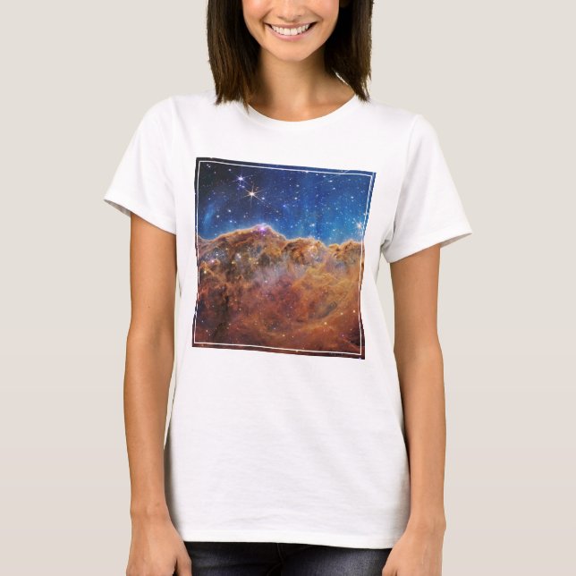 Camiseta Região Inaugural Ngc 3324 Na Nebulosa De Carina. (Frente)