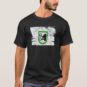 Camiseta Região Marcas Itália Bandeira Itália Ancona Vintag