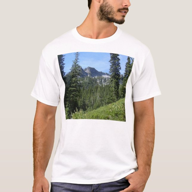 Camiseta Região selvagem 04 do boné de Eagle (Frente)