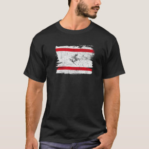 Camiseta Região Toscana Itália Bandeira Italiana Florença V