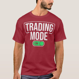 Camiseta Regime De Negociação Diária Dos Operadores De Açõe