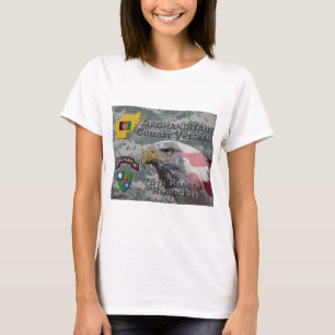 Camiseta Regimento Afegão de Combate Veterano 75º Ranger