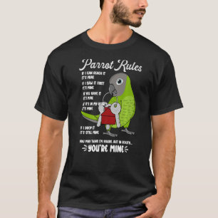 Camiseta Regimento da Casa de Papagaio É meu Conure de Cabe
