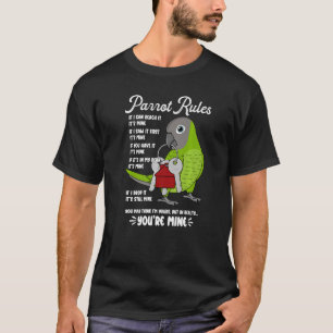 Camiseta Regimento da Casa de Papagaio É meu Conure de Cabe