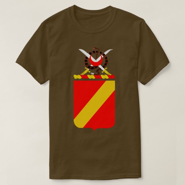 Camiseta Regimento de Artilharia de Campo COA 4 com Texto (Frente do Design)