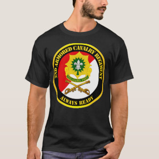 Camiseta Regimento de Cavalaria Armada de segundo DUI White