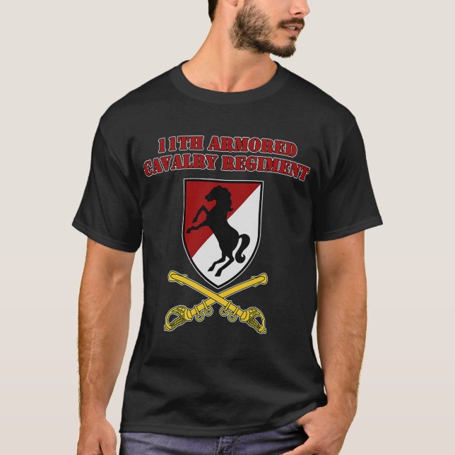 Camiseta Regimento de Cavalaria Armada para veterinários 11 (Frente)