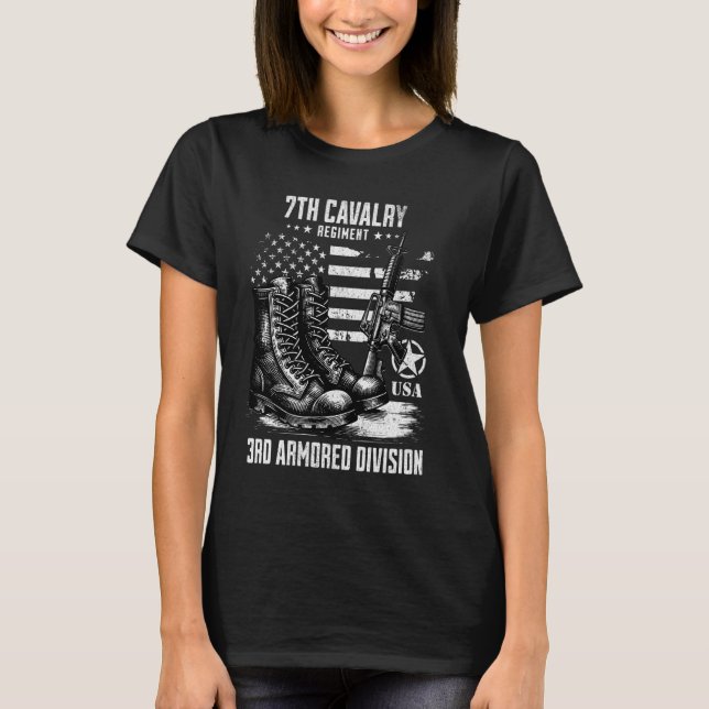 Camiseta Regimento de Cavalaria de 7 3ª Divisão Armada (Frente)
