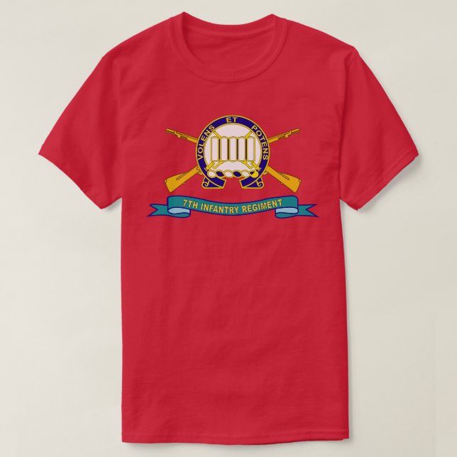 Camiseta Regimento de Infantaria com Br Friso X (Frente do Design)