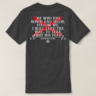 Camiseta Regimento de Infantaria Fixa da Louisiana (HONOR)