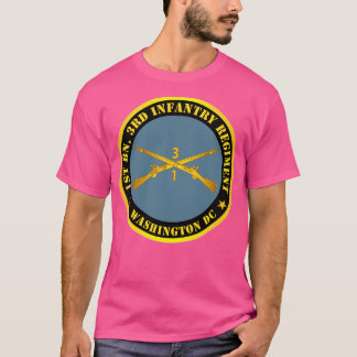 Camiseta Regimento de Infantaria para ruas Washington DC w 