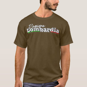 Camiseta Regione Lombardia Retro Design