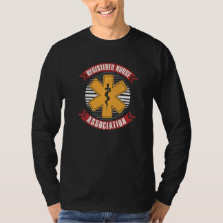 Camiseta Registered Nurse Association  Hospital Registered 