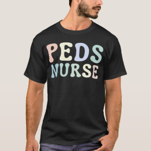 Camiseta Registro de Médico Pediátrico de Enfermeiro PEDS