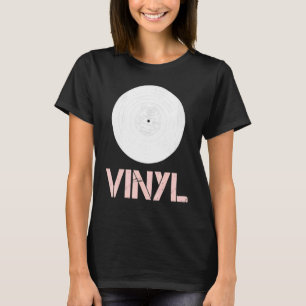 Camiseta Registro De Vinilo Como Um Para Dj Ou Fa Retroativ
