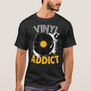 Camiseta Registro de vinilo - Vinil Addict DJ Audiophile LP