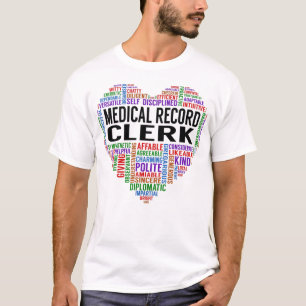 Camiseta Registro Médico Coração do Empregado