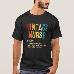Camiseta Registro Médico do Hospital de Definição de Enferm