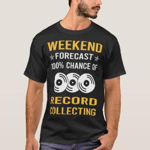 Camiseta Registros de Coleta de Registro de Fim de Semana