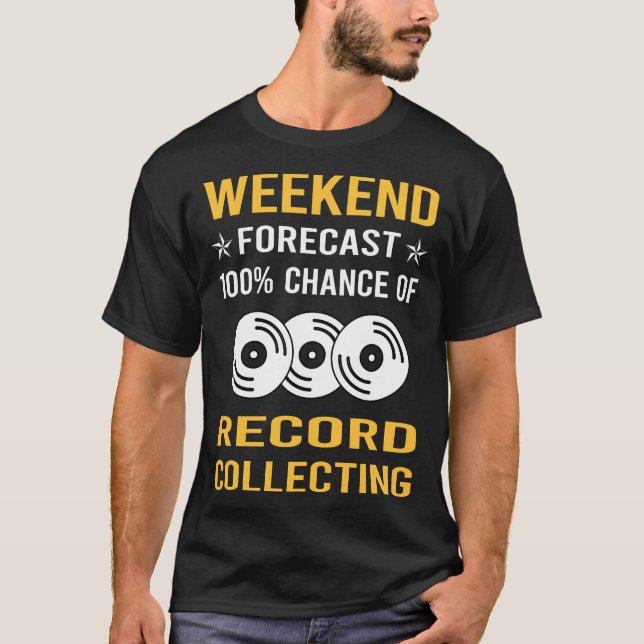 Camiseta Registros de Coleta de Registro de Fim de Semana (Frente)