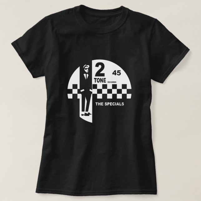 Camiseta Registros de Tom - O Rótulo Ska dos Especiais (Frente do Design)