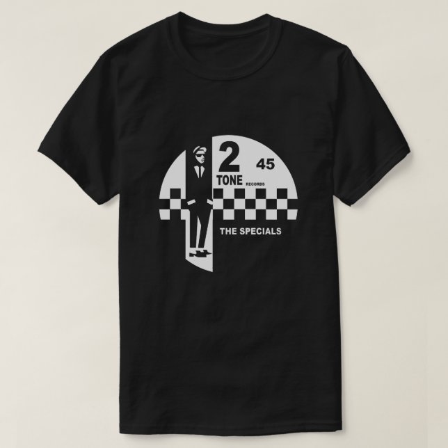Camiseta Registros de Tom - O Rótulo Ska dos Especiais (Frente do Design)