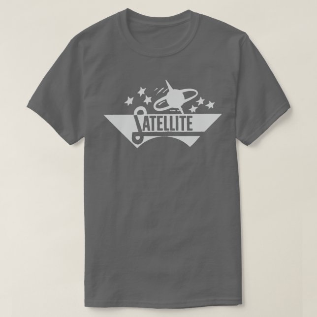 Camiseta Registros por satélite (Frente do Design)