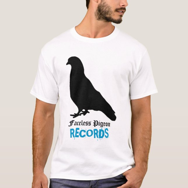 Camiseta Registros sem cara do pombo (Frente)