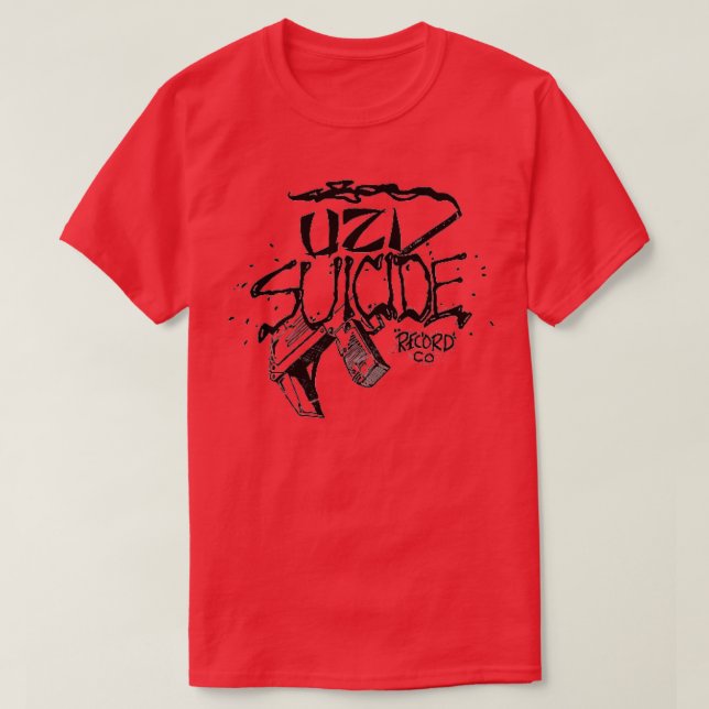 Camiseta Registros UZI SUIE raros (Frente do Design)