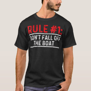 Camiseta Regra 1 Não Caia Do Barco - Barco Vela M