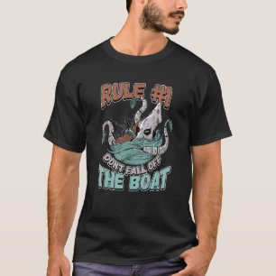 Camiseta Regra 1 Não Queda Do Navio Marítimo