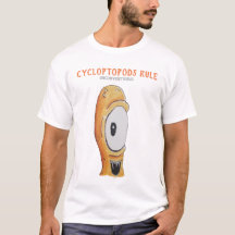 Regra #2 de Cycloptopods - t-shirt branco