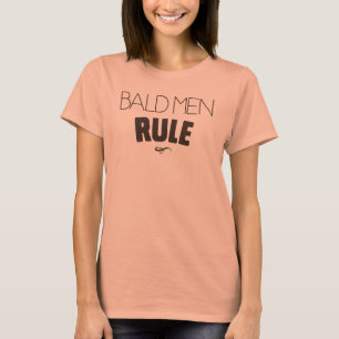 Camiseta Regra calva dos homens