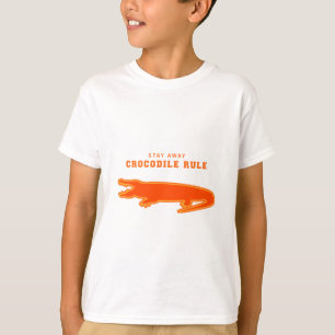 Camiseta Regra Crocodilo (Laranja)
