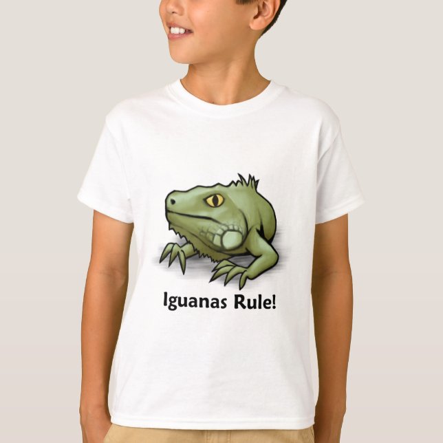 Camiseta Regra das iguanas! (Frente)