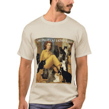 Camiseta "Regra das Mulheres de Gato Infantis", Un