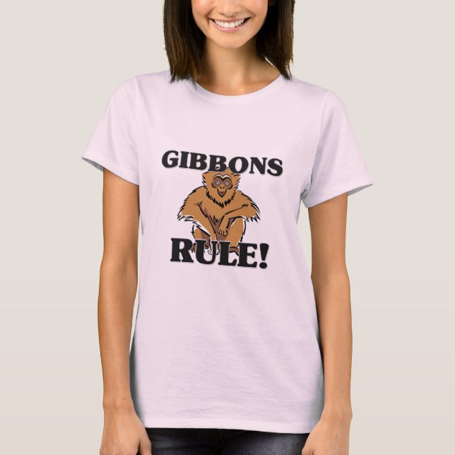 Camiseta Regra de GIBBONS! (Frente)