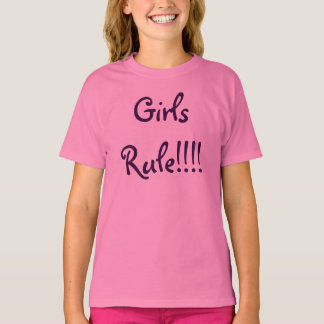 Camiseta Regra de Meninas!!!