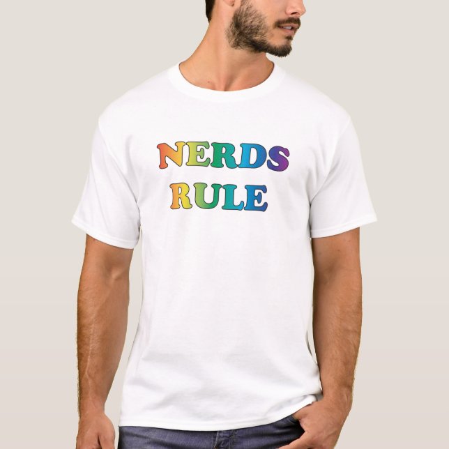 CAMISETA REGRA DE NERD (Frente)
