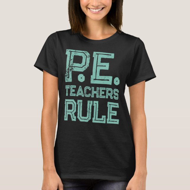 Camiseta Regra de Professores de Educação Física PE (Frente)
